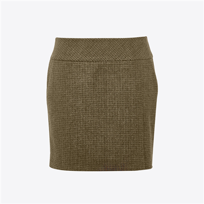 Dubarry Ladies Bellflower Tweed Skirt - Heath